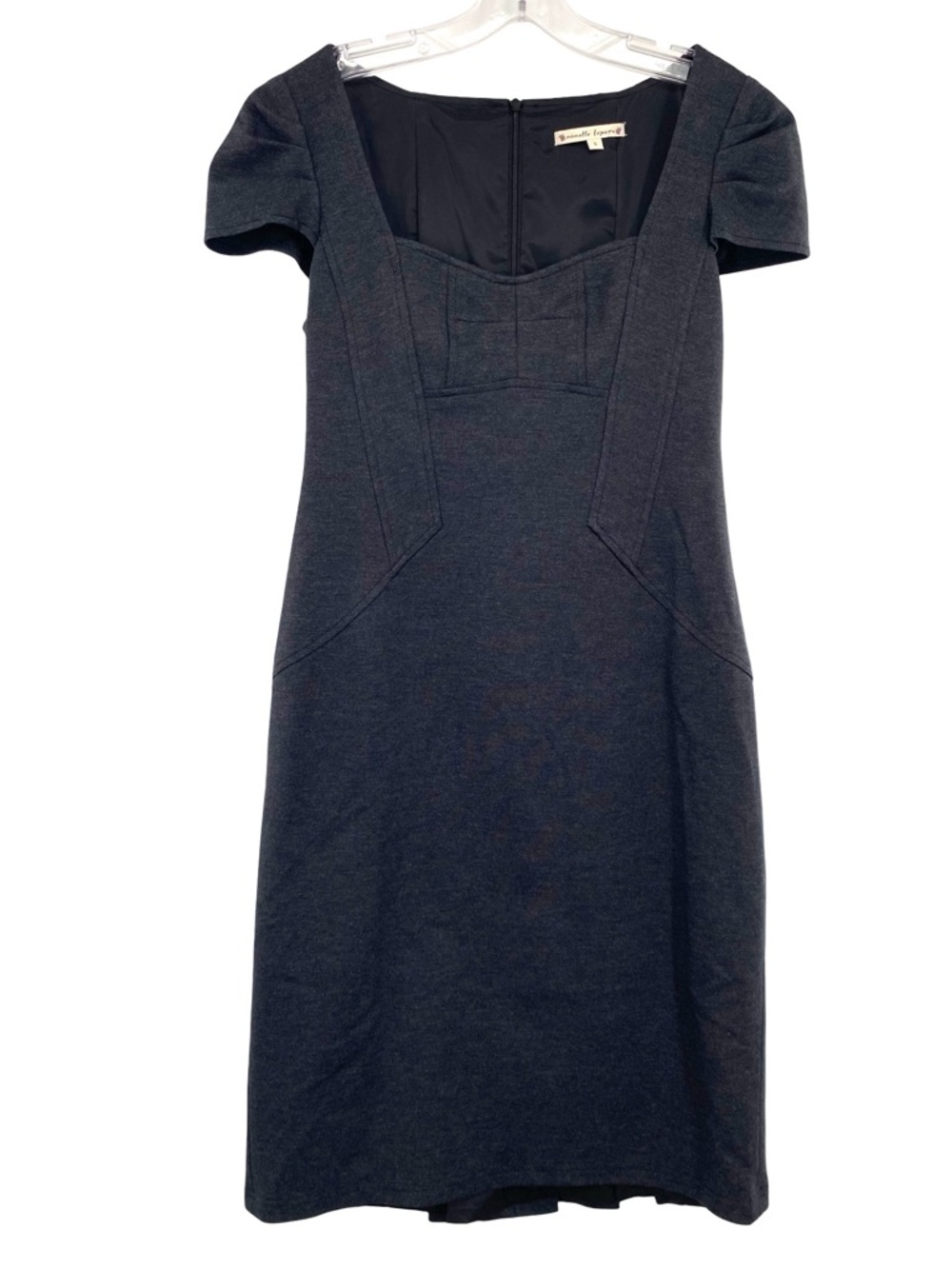 Nanette Lepore Cap Sleeve Sheath Midi Dress Size 6